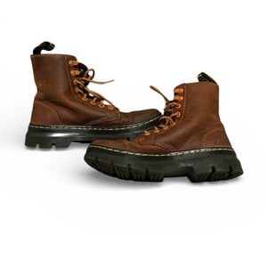 Dr. Martens Rustic Brown Leather Boots